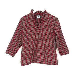 Haley And The Hound Plaid Top